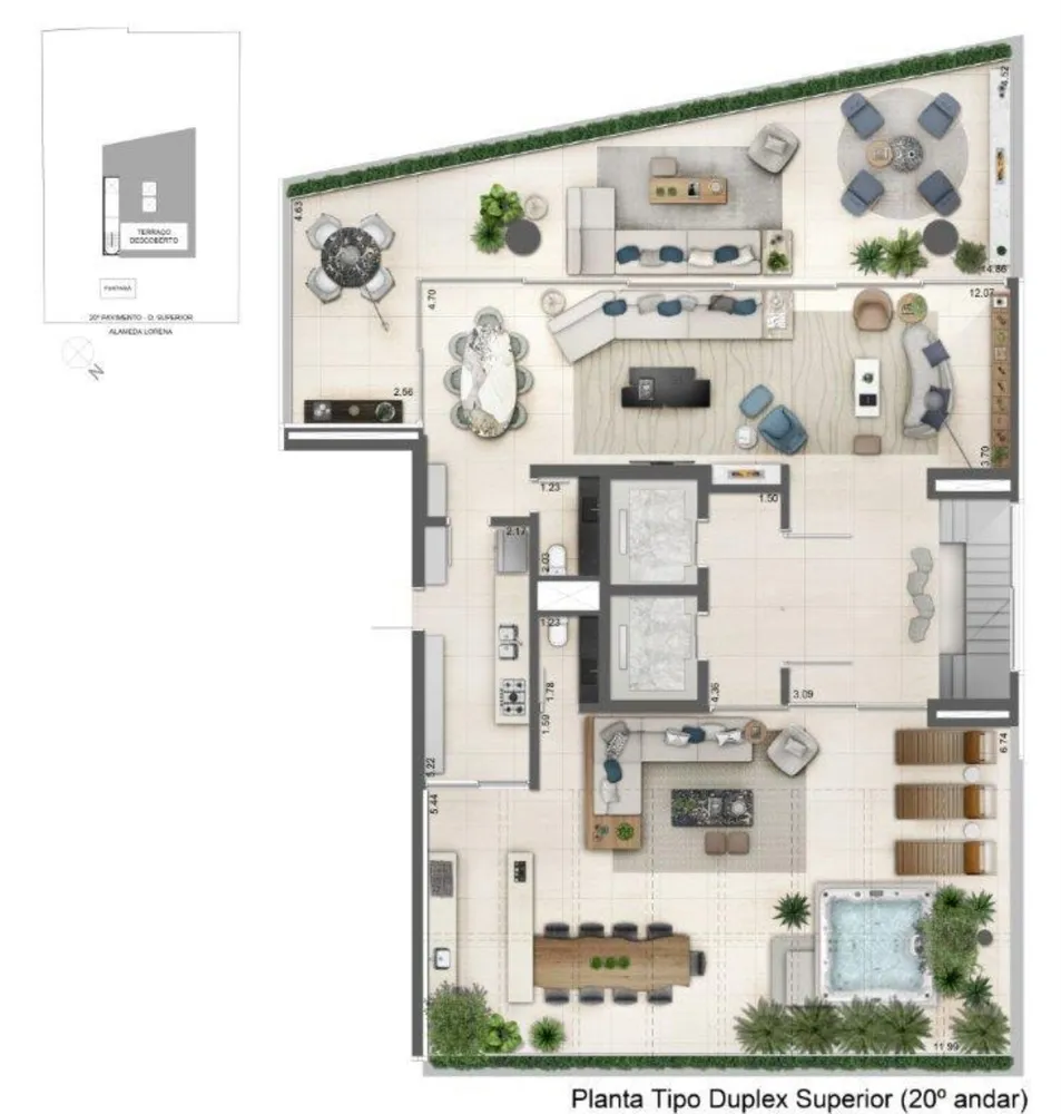 Apartamento, 4 quartos, 585 m² - Foto 2