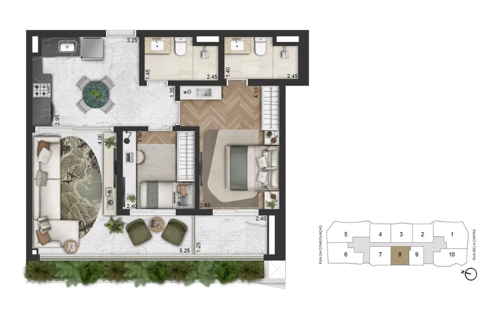 Apartamento, 3 quartos, 148 m² - Foto 12