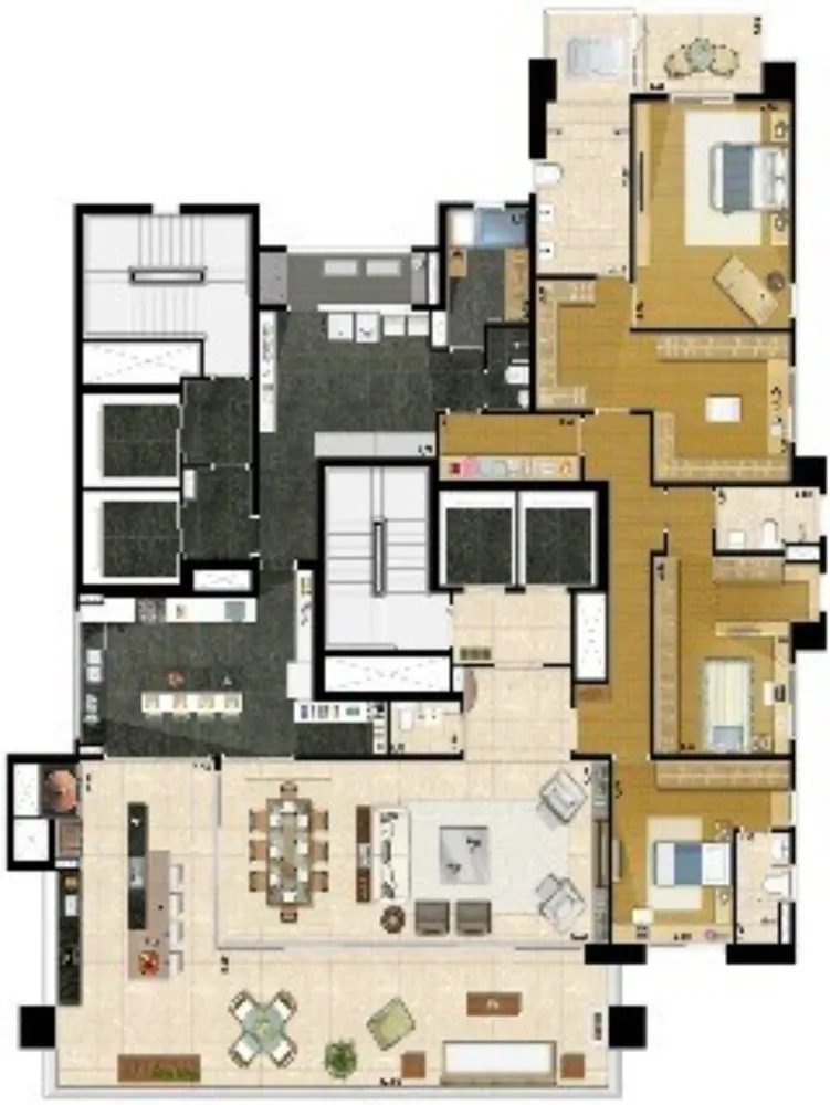 Apartamento, 3 quartos, 326 m² - Foto 4
