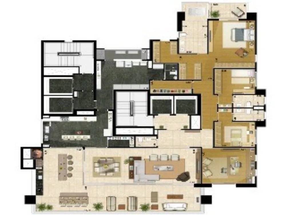 Apartamento, 3 quartos, 326 m² - Foto 2