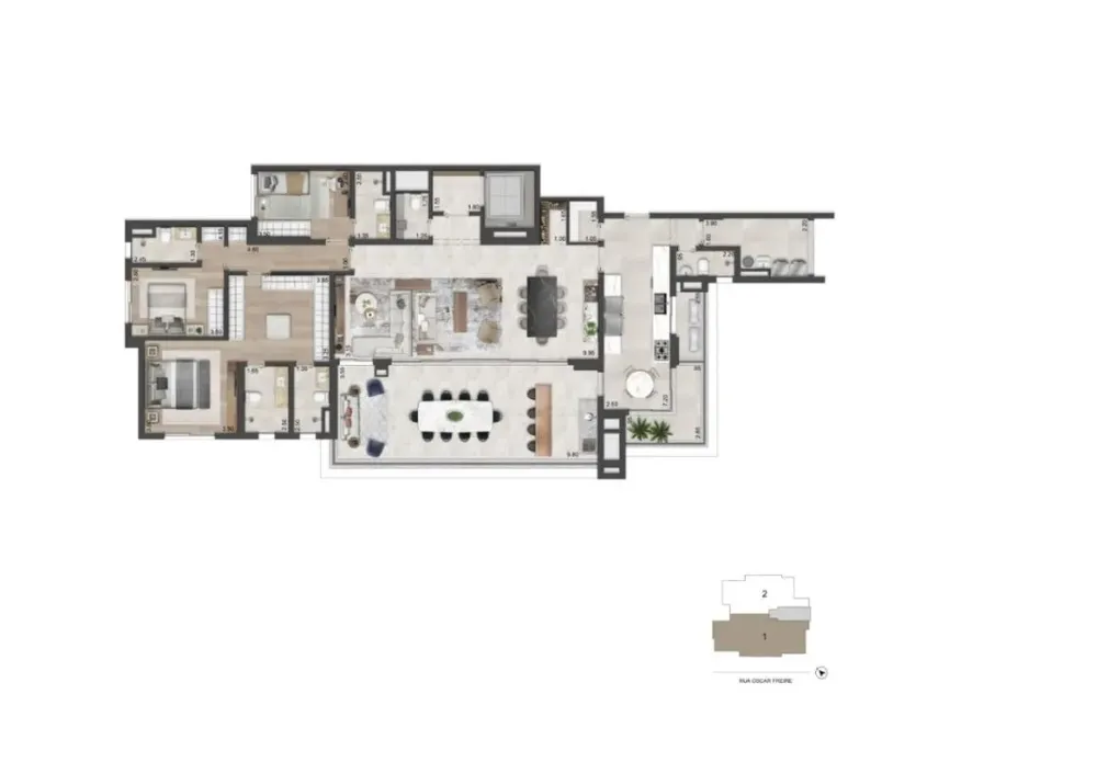 Apartamento, 4 quartos, 217 m² - Foto 13