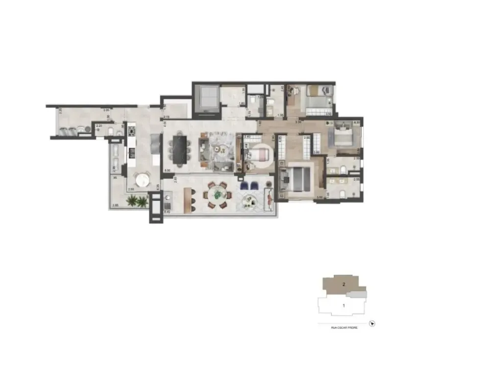 Apartamento, 4 quartos, 217 m² - Foto 11
