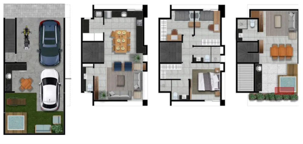 Casa de Condomínio, 4 quartos - Foto 6