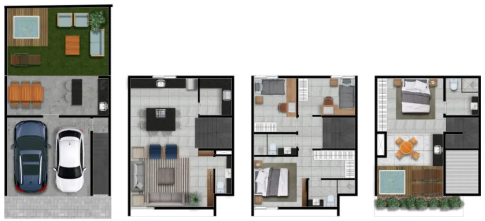 Casa de Condomínio, 4 quartos - Foto 8