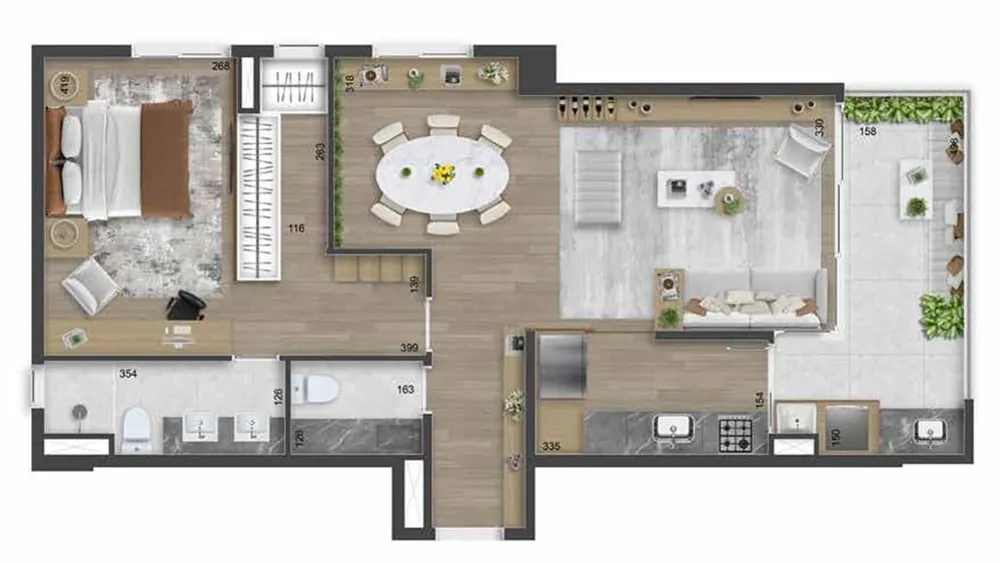 Apartamento, 2 quartos, 64 m² - Foto 7