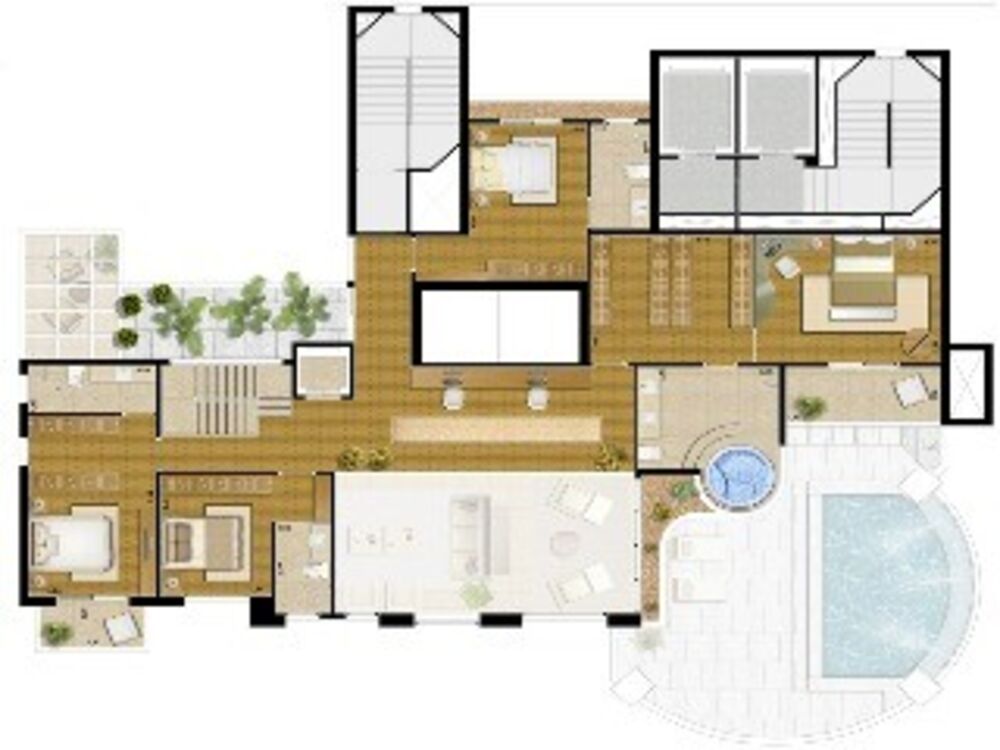 Apartamento, 4 quartos, 298 m² - Foto 1