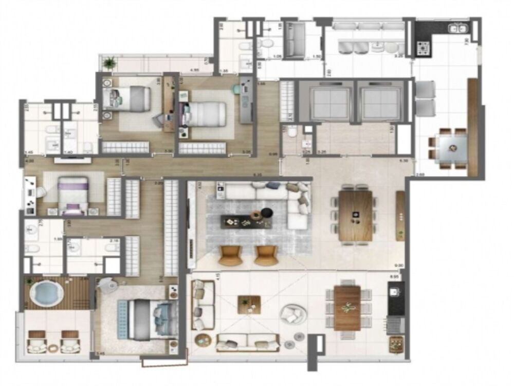 Apartamento, 4 quartos, 275 m² - Foto 17
