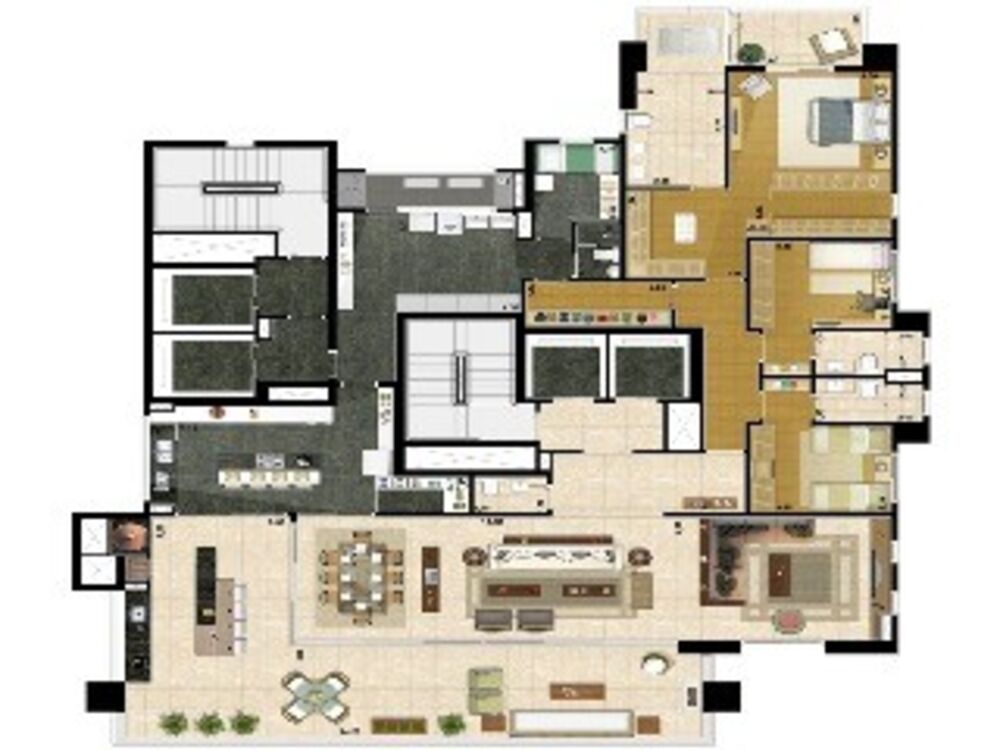 Apartamento à venda com 3 quartos, 326m² - Foto 9