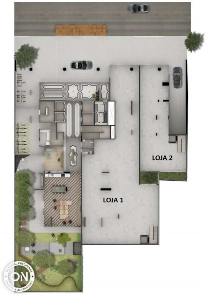 Loja-Salão, 499 m² - Foto 3