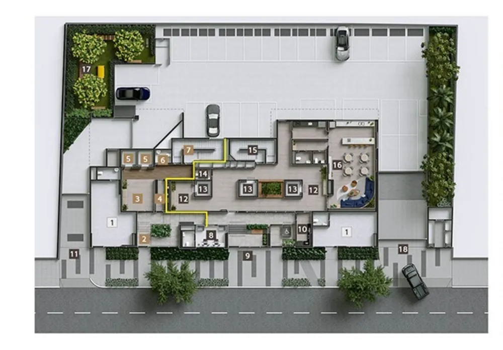 Loja-Salão, 38 m² - Foto 2