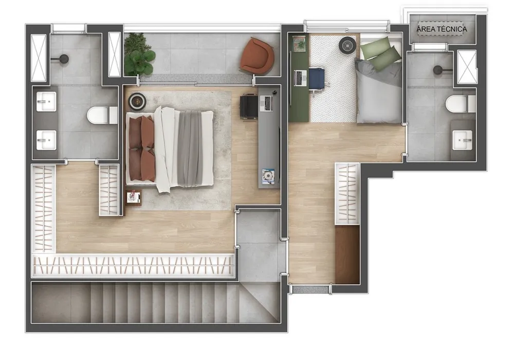 Apartamento, 2 quartos, 83 m² - Foto 7