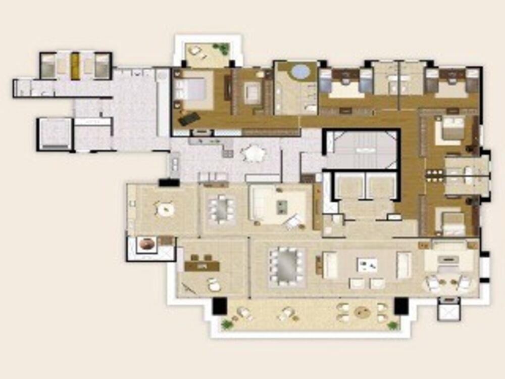 Apartamento, 5 quartos, 425 m² - Foto 14