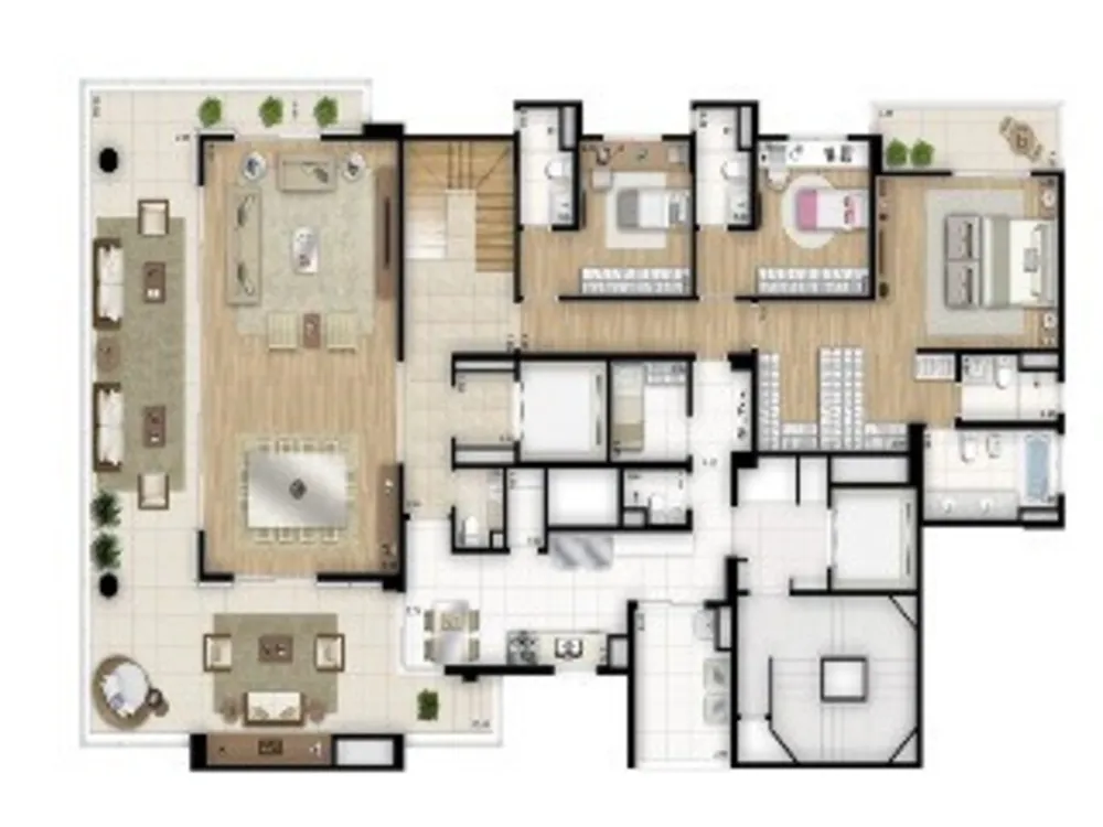Apartamento, 4 quartos, 288 m² - Foto 12