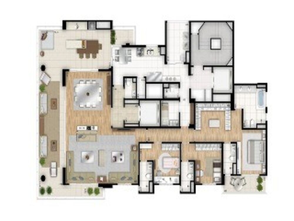 Apartamento, 4 quartos, 288 m² - Foto 15
