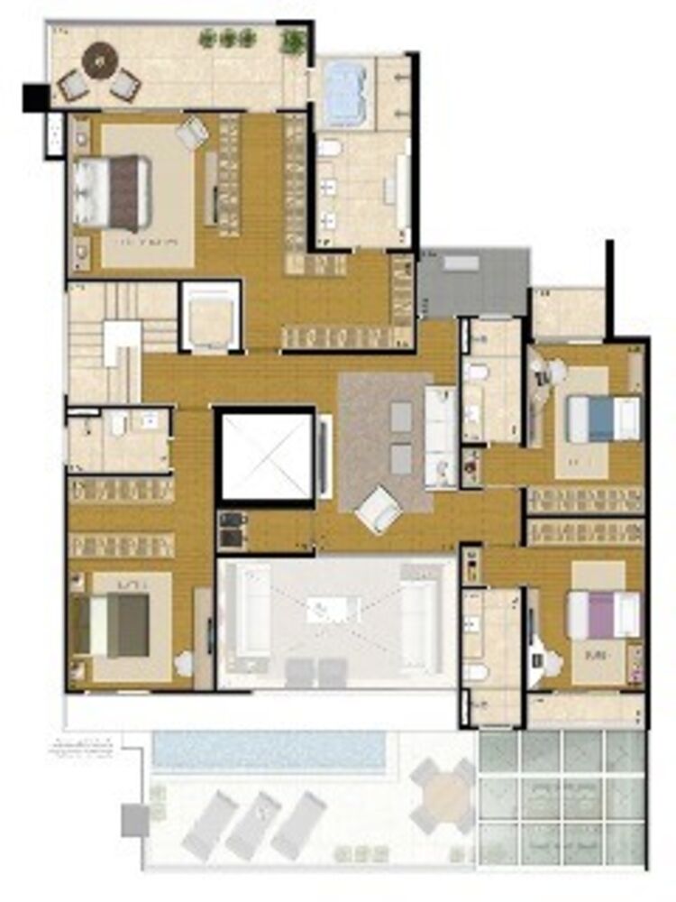 Apartamento, 3 quartos, 280 m² - Foto 9