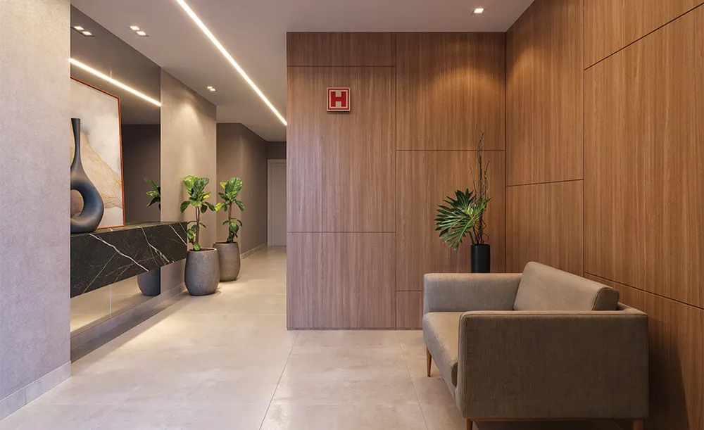 Apartamento, 2 quartos, 45 m² - Foto 1