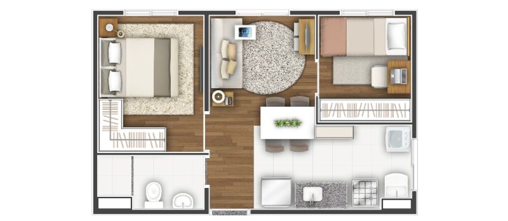 Apartamento, 2 quartos, 38 m² - Foto 4