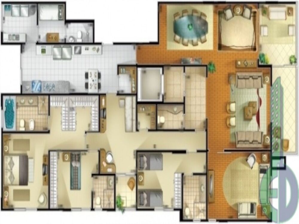 Apartamento, 4 quartos, 221 m² - Foto 3