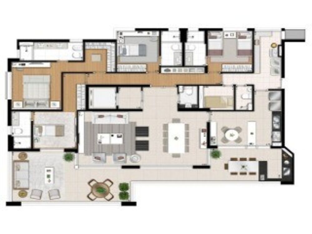 Apartamento, 4 quartos, 297 m² - Foto 9