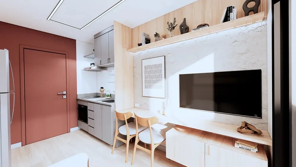 Apartamento, 1 quarto, 35 m² - Foto 1