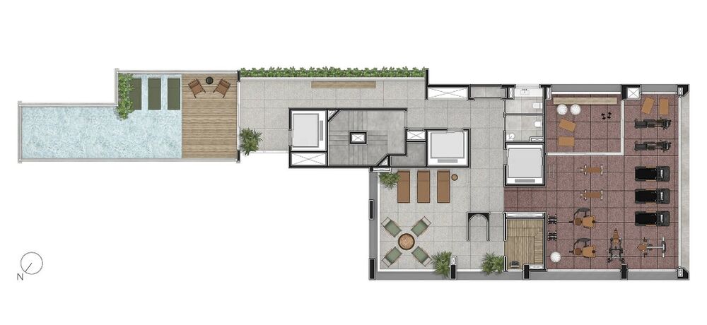 Cobertura, 3 quartos, 378 m² - Foto 2