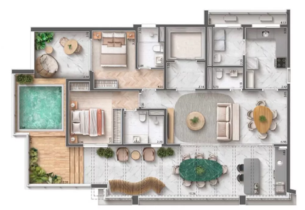 Apartamento, 4 quartos, 145 m² - Foto 22