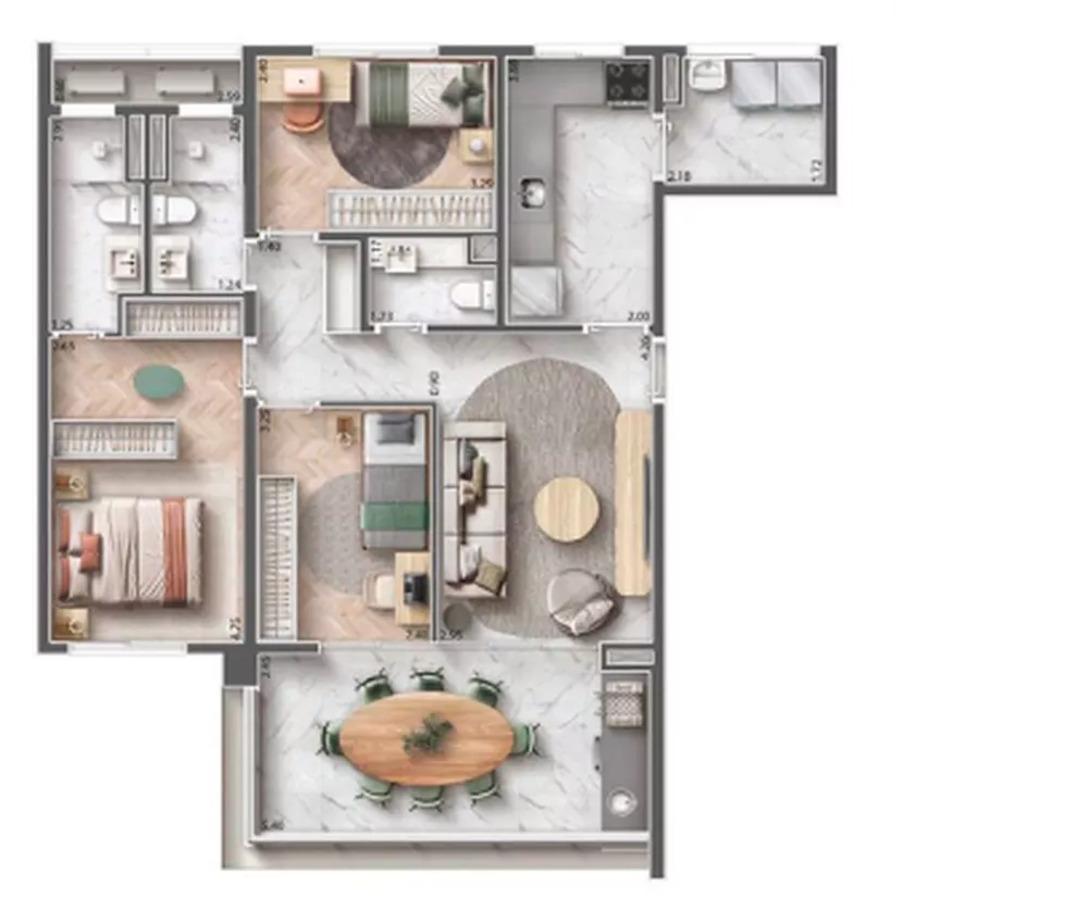 Apartamento, 4 quartos, 145 m² - Foto 18