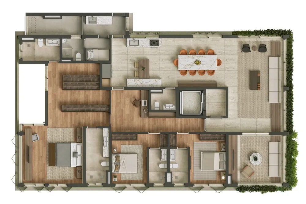 Apartamento, 4 quartos, 248 m² - Foto 8