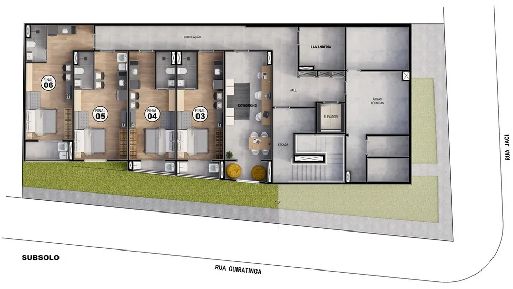 Apartamento, 1 quarto, 17 m² - Foto 5