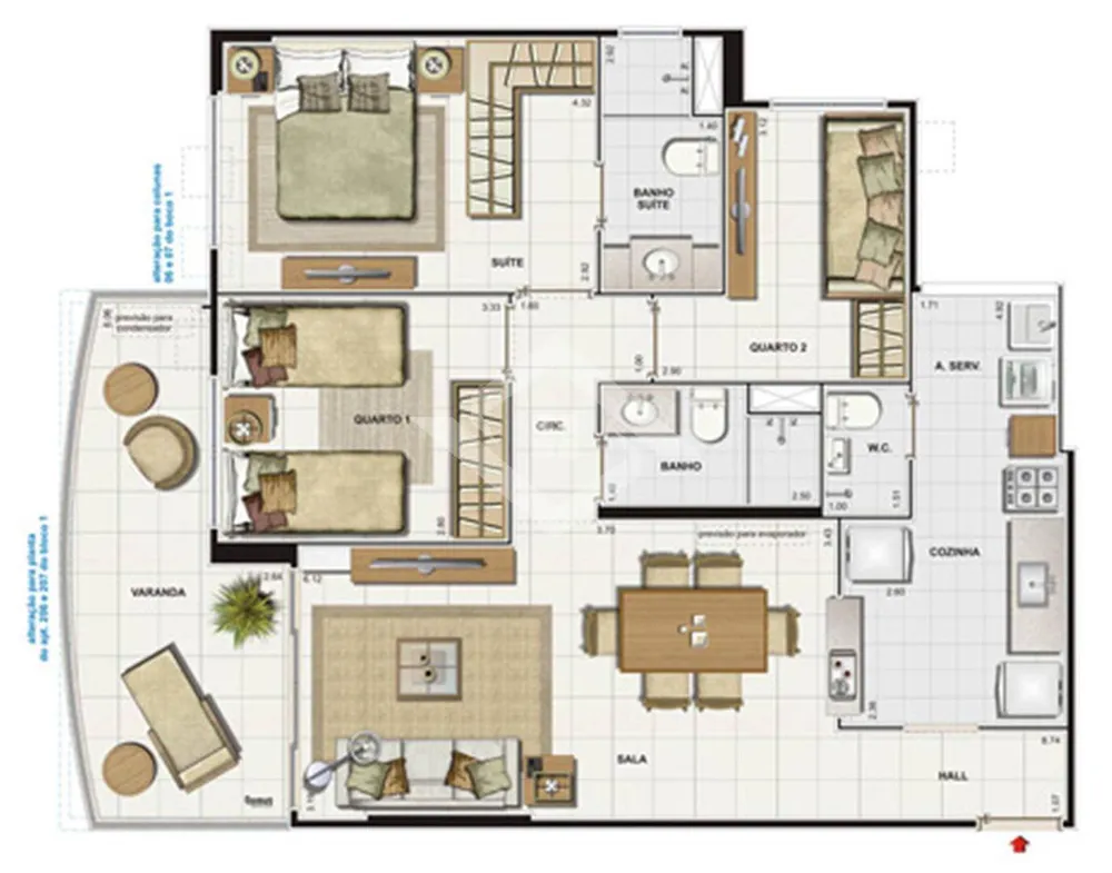Apartamento, 3 quartos, 90 m² - Foto 10