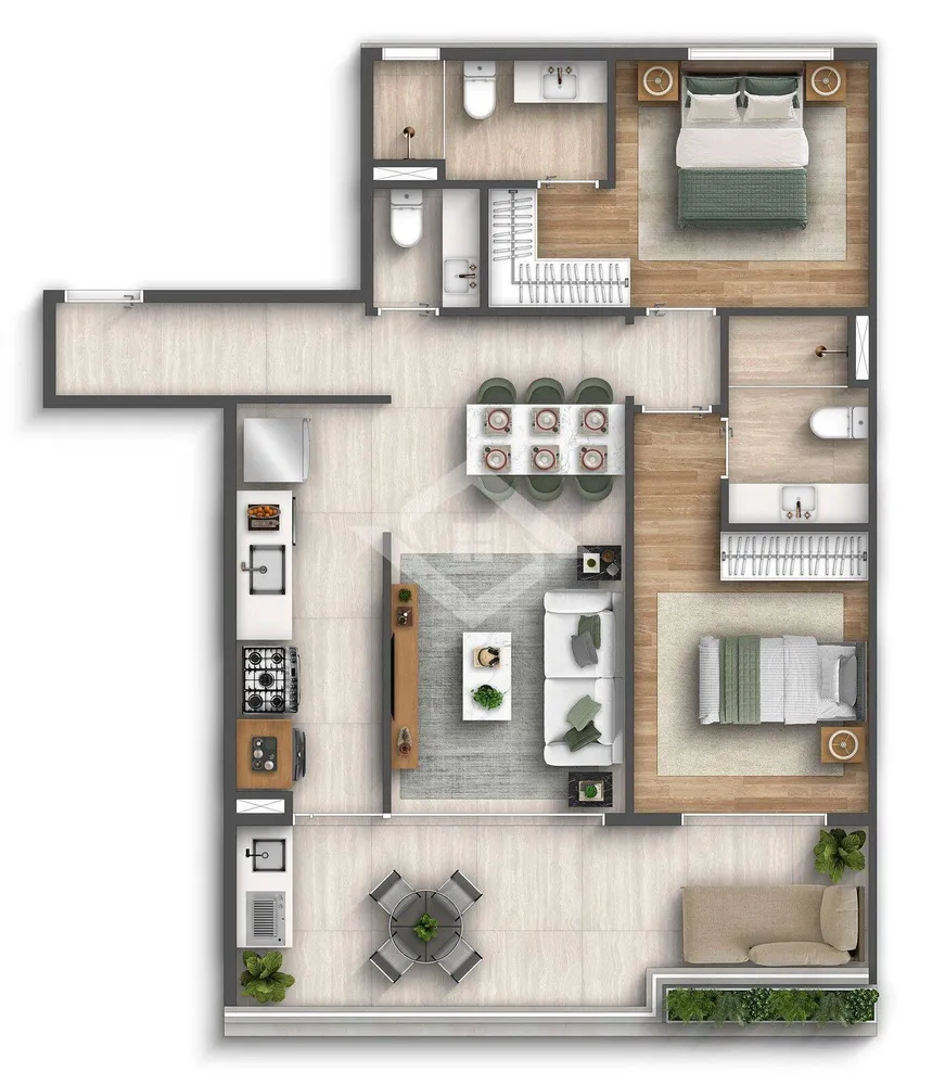 Apartamento, 2 quartos - Foto 25