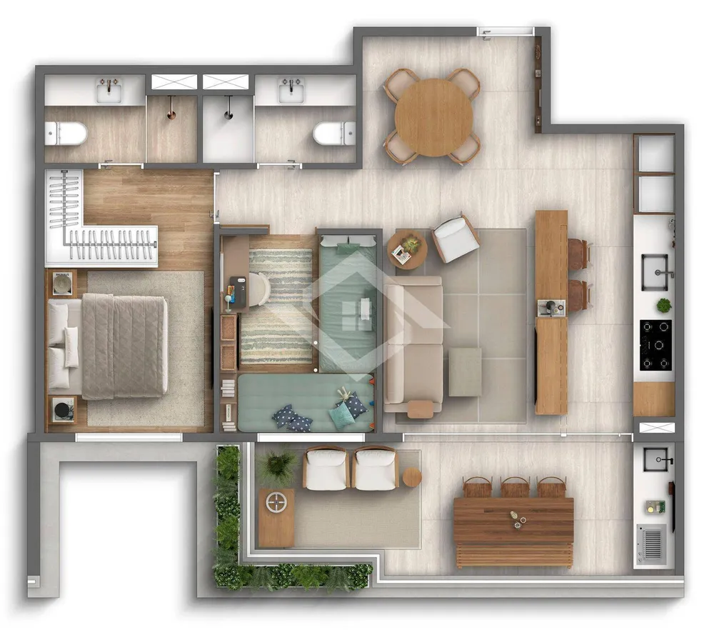 Apartamento, 2 quartos - Foto 26