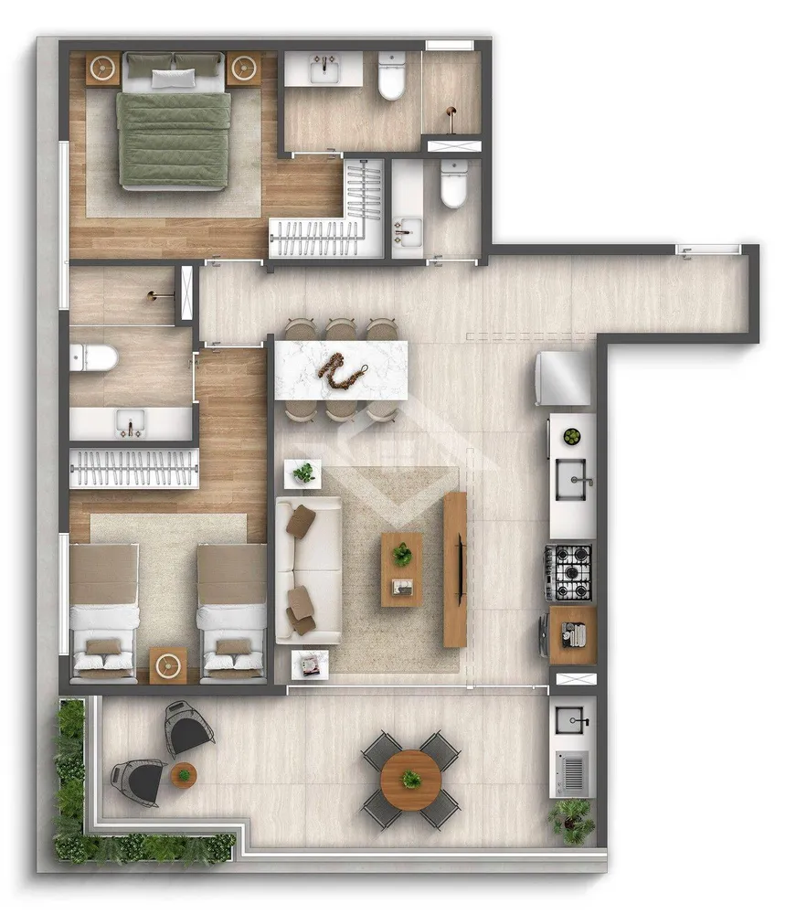 Apartamento, 2 quartos - Foto 18