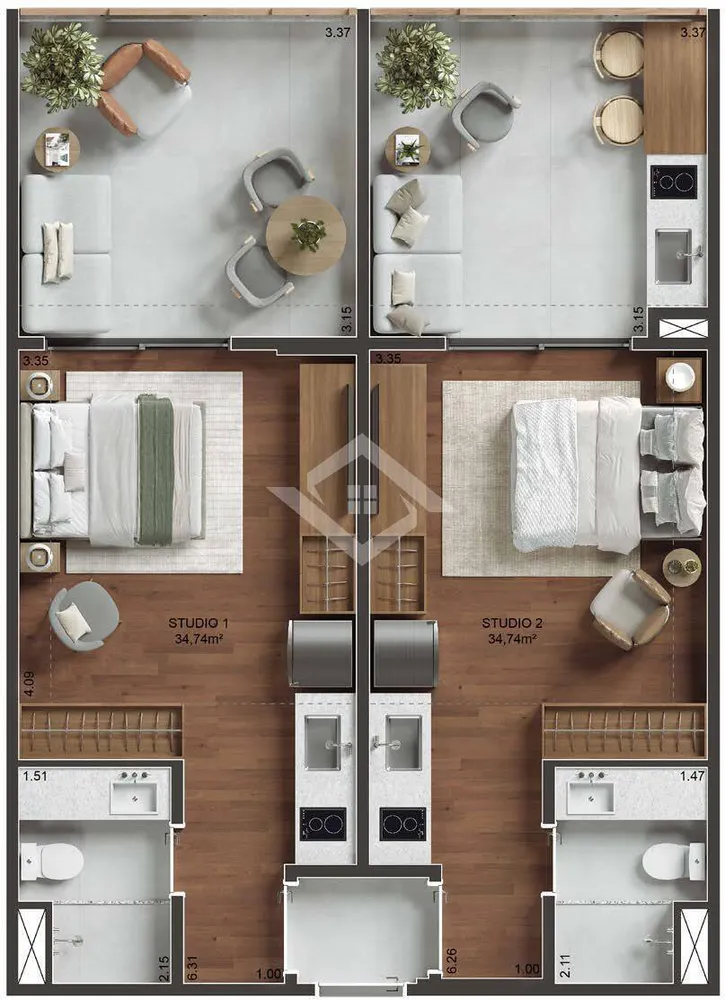 Apartamento, 1 quarto - Foto 20