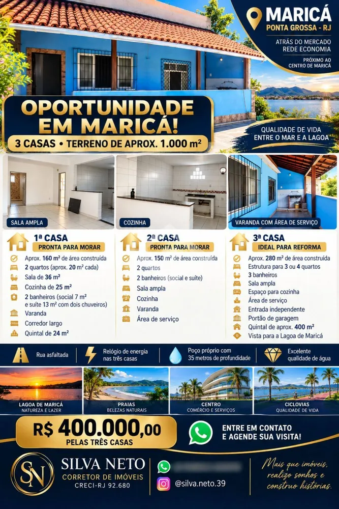 Casa, 4 quartos, 1000 m² - Foto 1