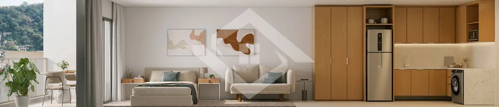Apartamento, 1 quarto - Foto 1