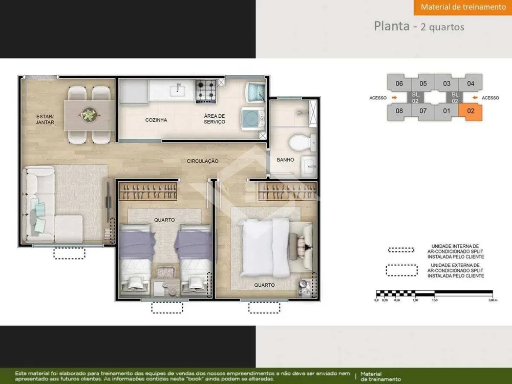 Apartamento, 2 quartos, 43 m² - Foto 11