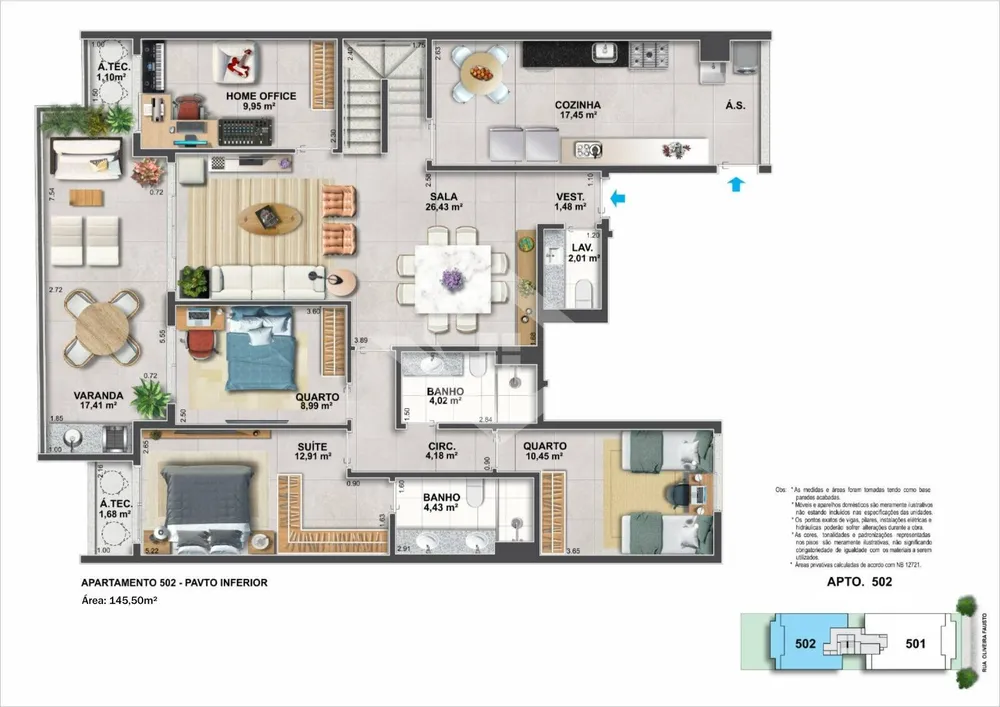 Apartamento, 4 quartos, 271 m² - Foto 21