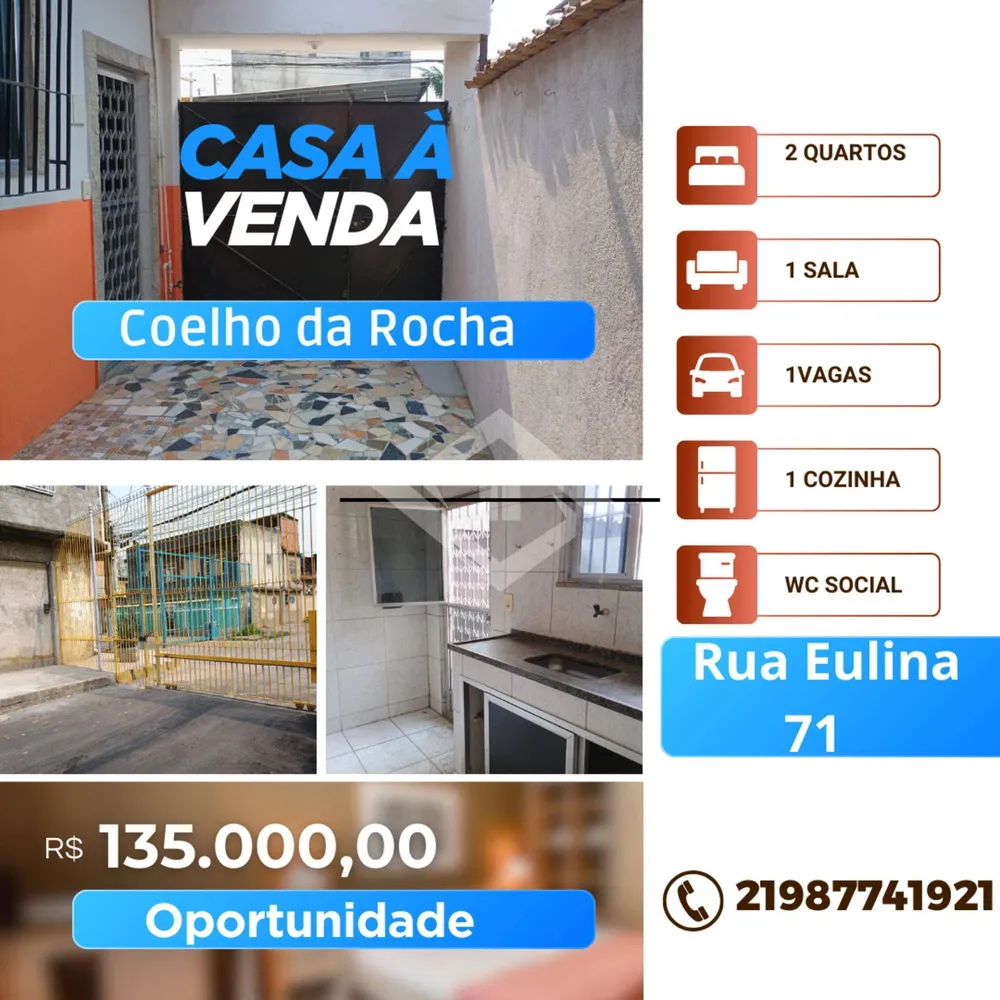 Casa, 2 quartos, 70 m² - Foto 1