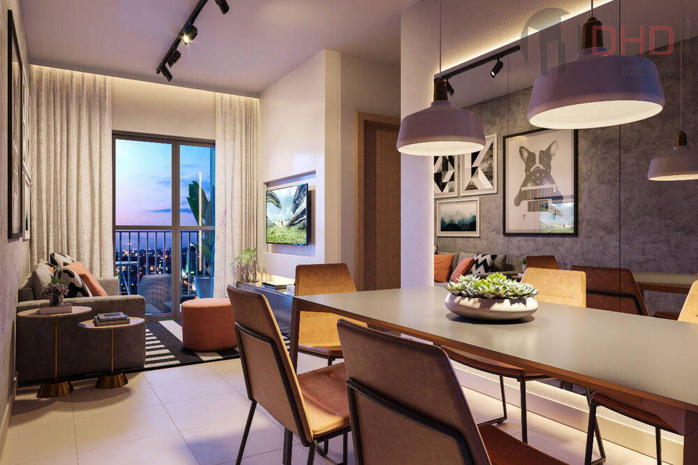 Apartamento à venda com 2 quartos, 55m² - Foto 3