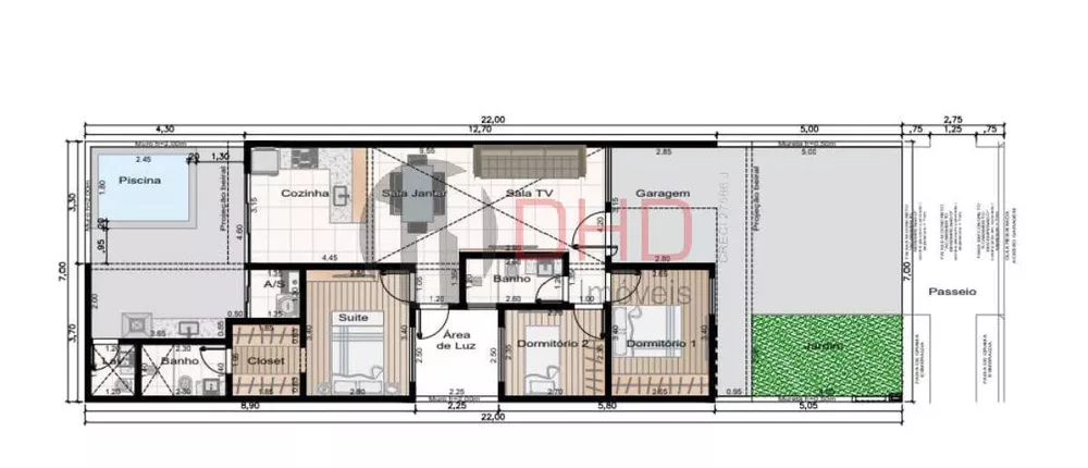 Casa de Condomínio à venda com 3 quartos, 103m² - Foto 1