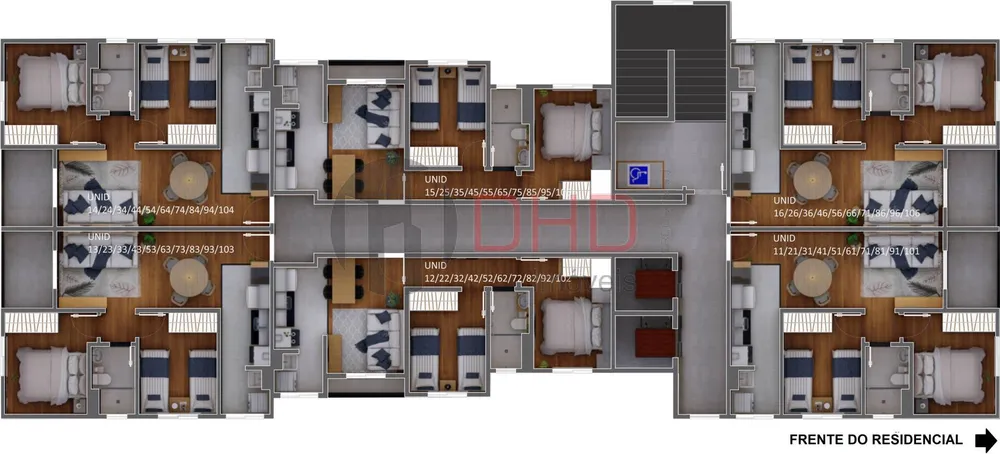 Apartamento, 2 quartos, 44 m² - Foto 16