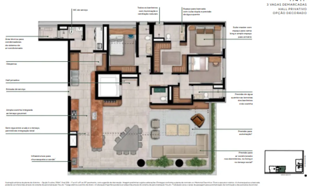Apartamento, 4 quartos, 194 m² - Foto 1