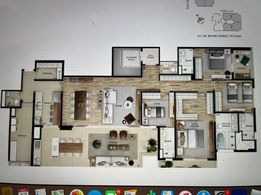 Apartamento, 4 quartos, 200 m² - Foto 6