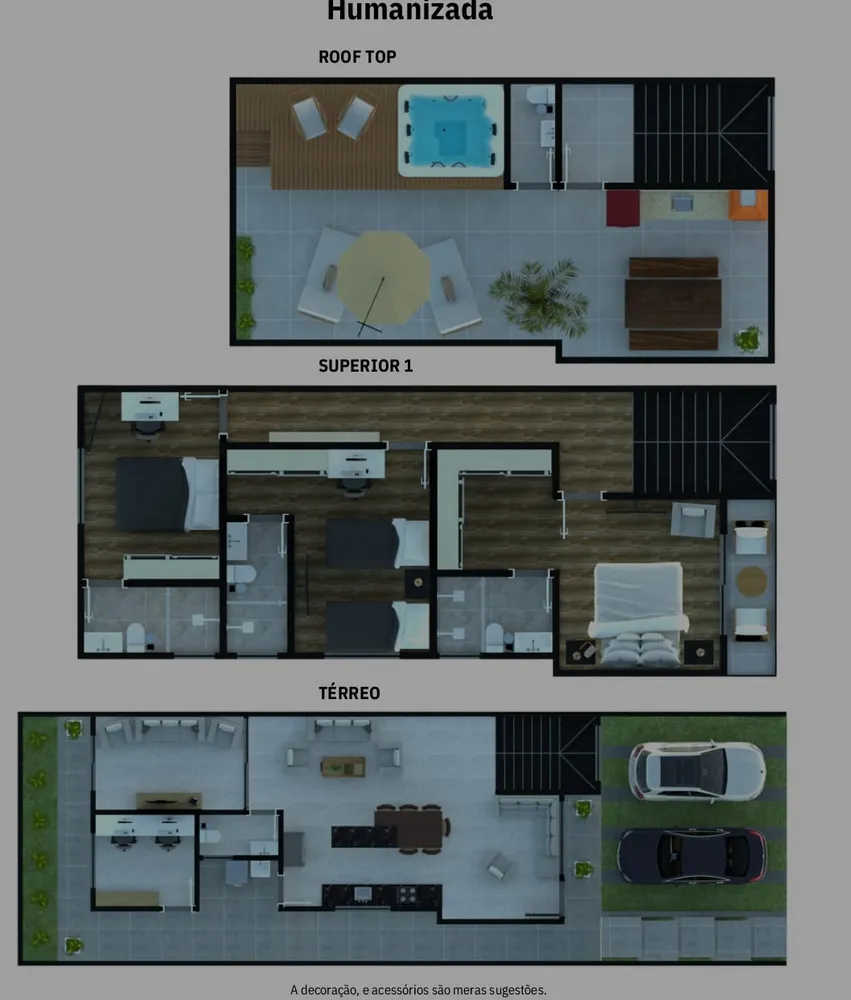 Casa, 3 quartos - Foto 1