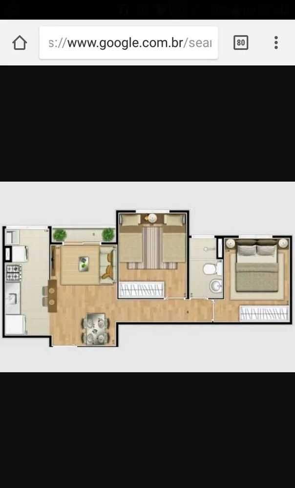 Apartamento, 2 quartos, 52 m² - Foto 5