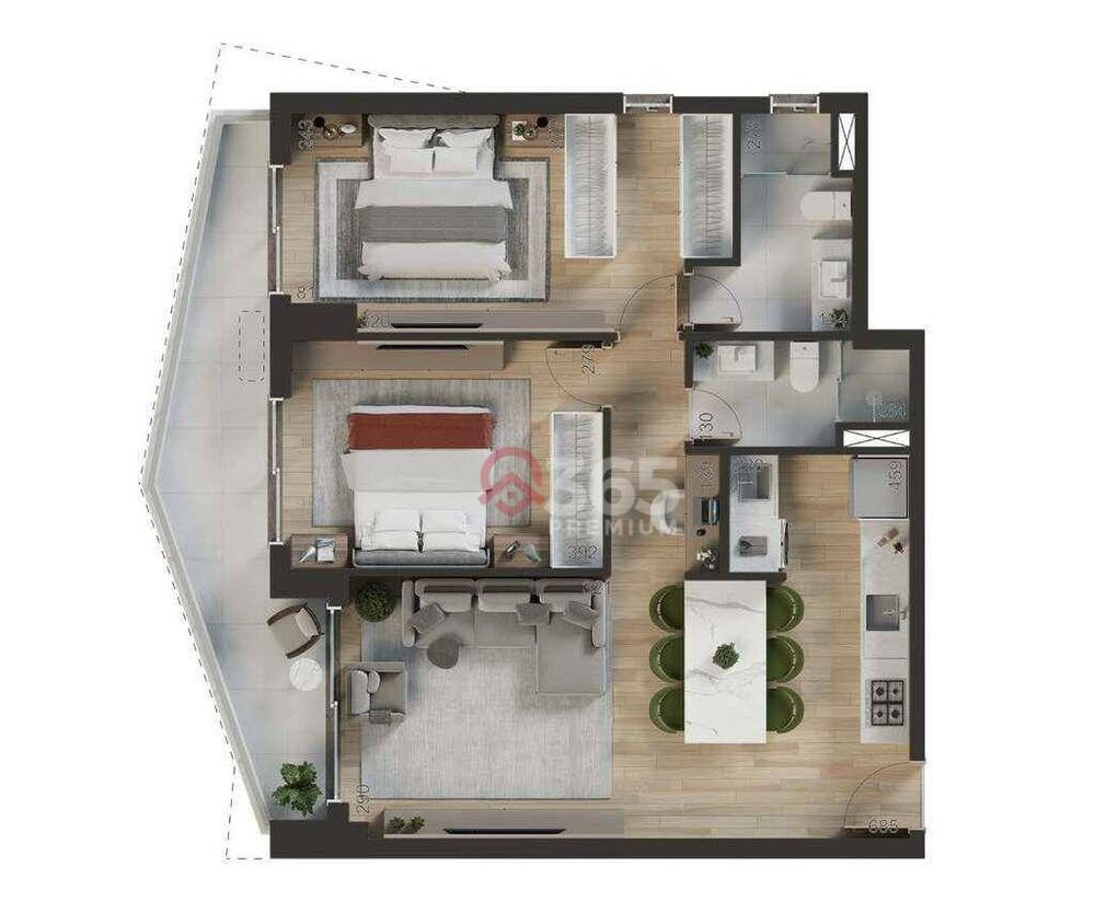 Apartamento, 1 quarto, 46 m² - Foto 17