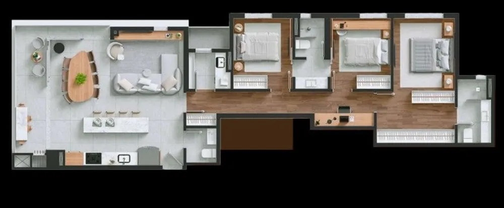 Apartamento, 3 quartos, 105 m² - Foto 10