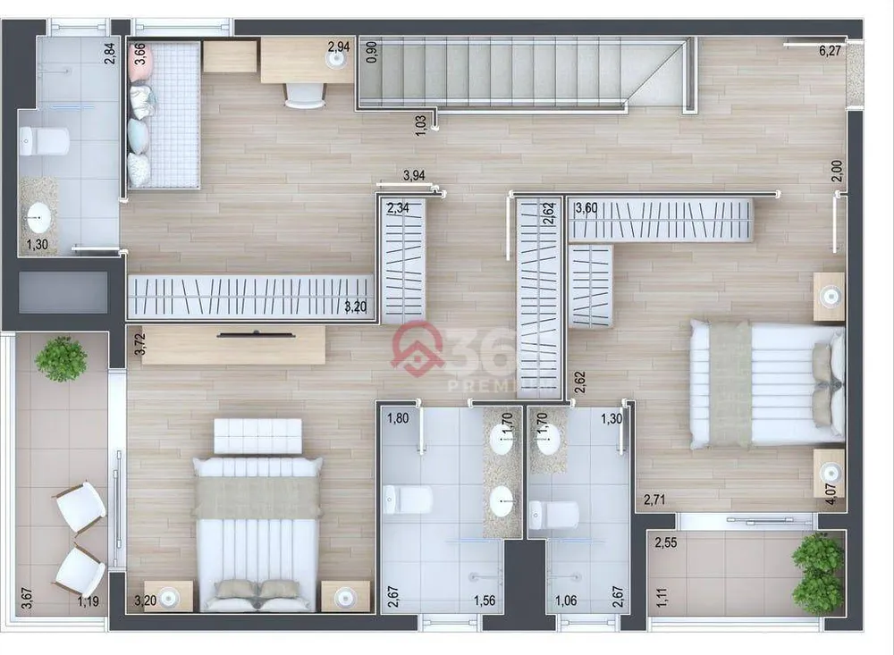 Apartamento, 2 quartos, 79 m² - Foto 10