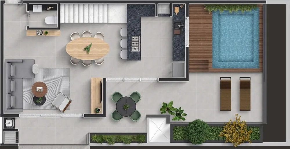 Cobertura, 2 quartos, 93 m² - Foto 13